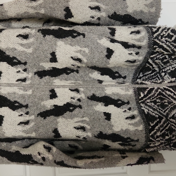 Anthropologie Llama Knit Cardigan - Classic Anthro - Picture 3 of 5